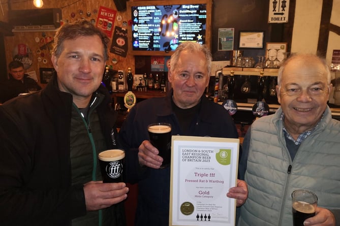 Alton's Triple fff Brewery has won two awards
