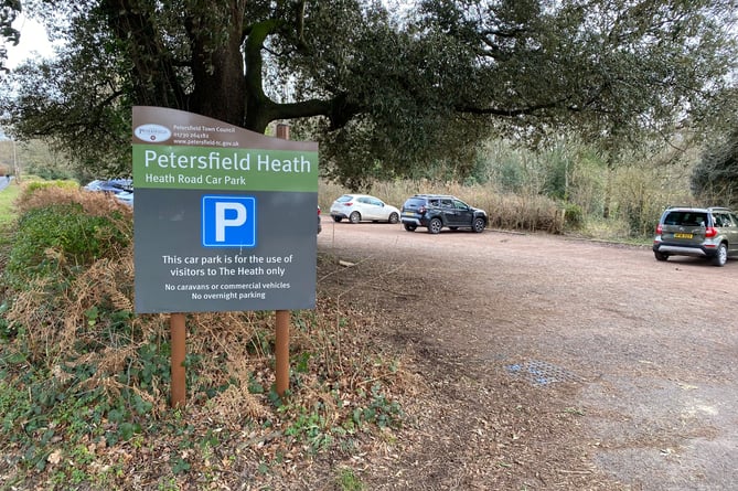 Heath Road car park Petersfield