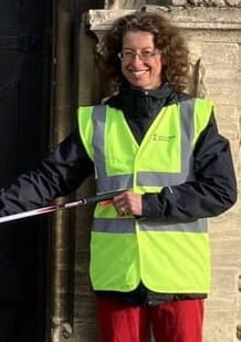 Beth Svarovska litter picking