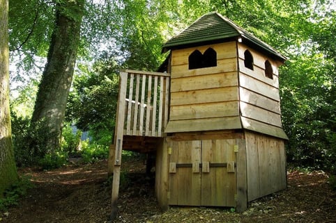 Compost toilet.