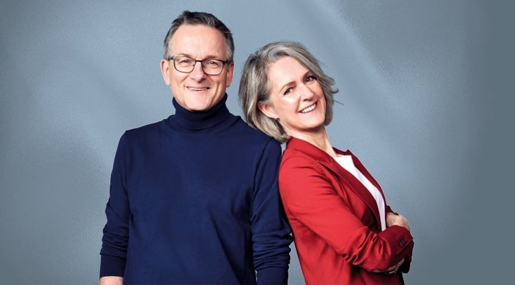 Dr Michael Mosley and Dr Clare Bailey.