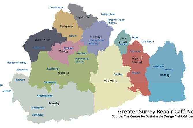 The Greater Surrey Repair Cafe Network