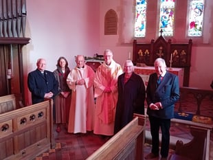 Service held to mark 150th anniversary of Langrish church consecration