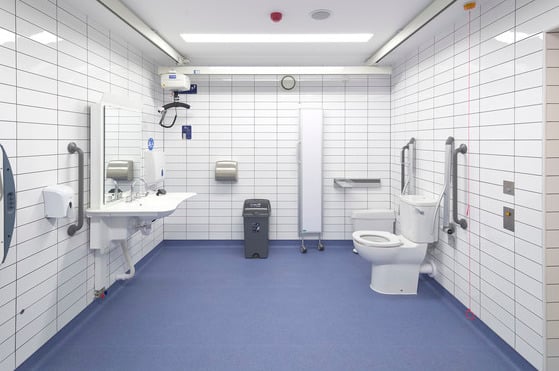 Changing Places toilet interior