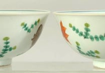 Hidden treasure: Pair of forgotten bowls fetch £35,000 at auction