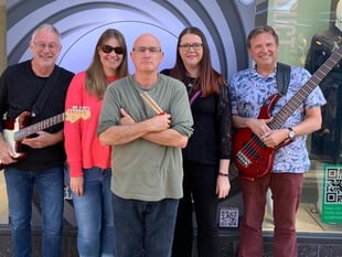 Band X to play The Railway Arms in Alton