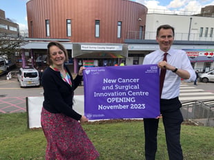 Chancellor Jeremy Hunt: Start of cancer centre work is great news