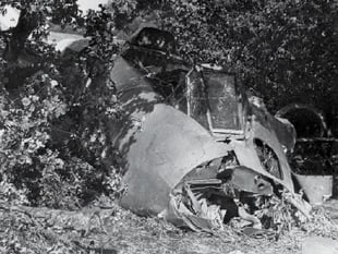 PEEPS FROM THE PAST: The sad demise of Flt Lt Brian Thomas
