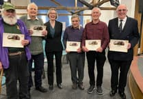 Watercress Line in Alton gives certificates for 50 years of volunteering