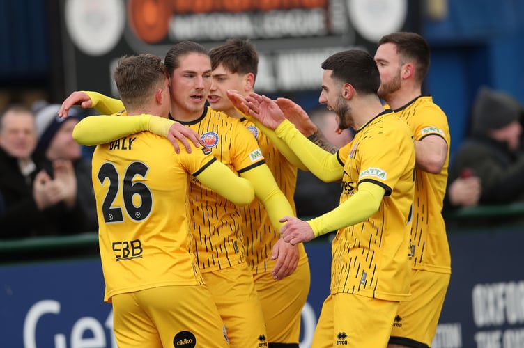 Oxford City v Aldershot Town, March 2nd 2024.