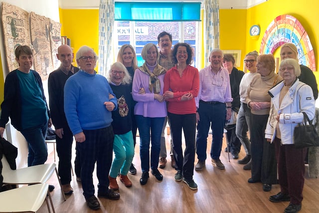 The classes helping dementia suffers through dance and pretend rugby
