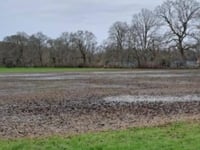 Drainage work hailed as water levels drop at flooded Bordon park