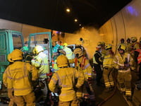Major exercise sees emergency services descend on Hindhead Tunnel 