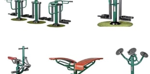 Councillor gave £1,000 for outdoor gym equipment at Headley school