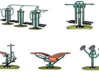 Councillor gave £1,000 for outdoor gym equipment at Headley school