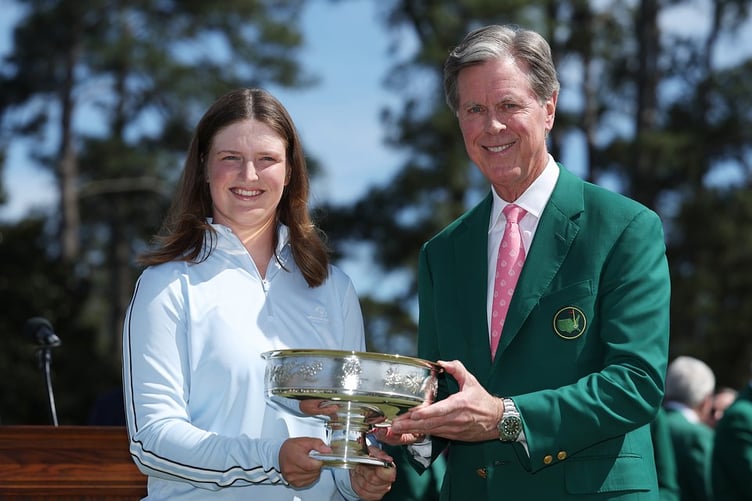Lottie Woad (left) won the Augusta National Women's Amateur (Photo: Leaderboard Photography)