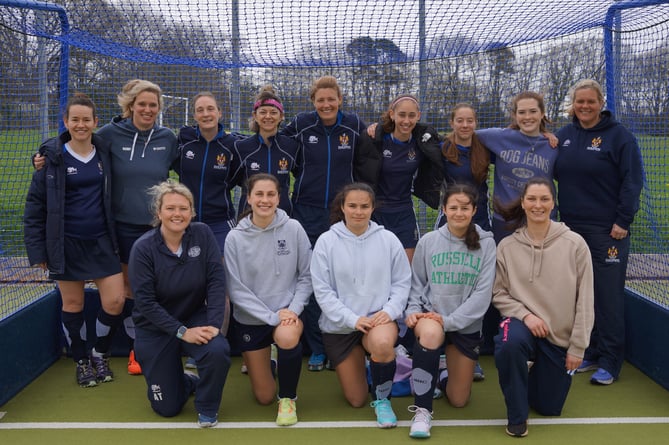 Haslemere Hockey Club's ladies' first team drew 2-2 at South Berkshire to seal their South Central Premier Two survival