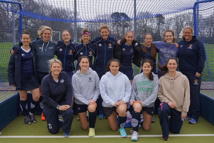 Haslemere Hockey Club's ladies' first team drew 2-2 at South Berkshire to seal their South Central Premier Two survival
