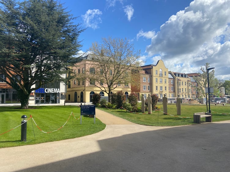 Brightwells Yard is at last nearing completion – 21 years after Crest Nicholson was awarded a contract to design and build-out the development