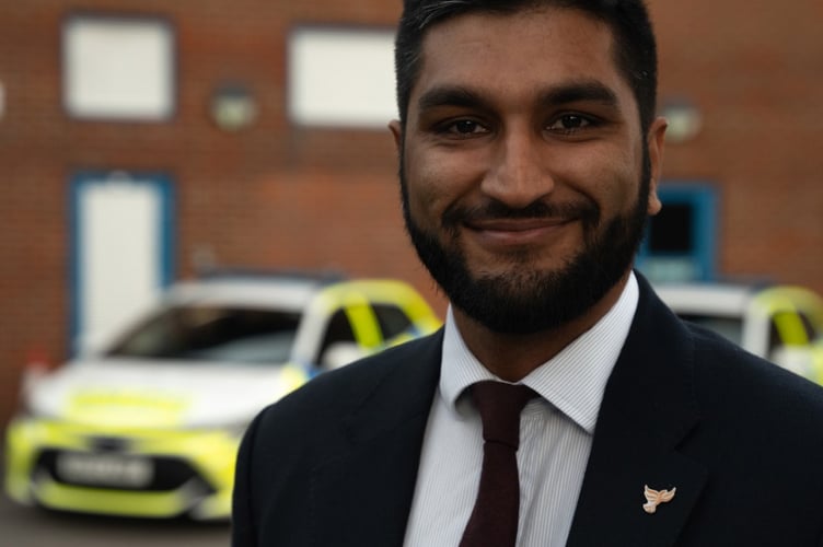 Lib Dem PCC candidate for Hampshire, Prad Bains