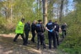 Police swoop on man suspected of assaulting walkers in woodland