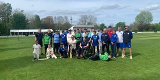 Rowledge's disability team impress at Cricket For All tournament