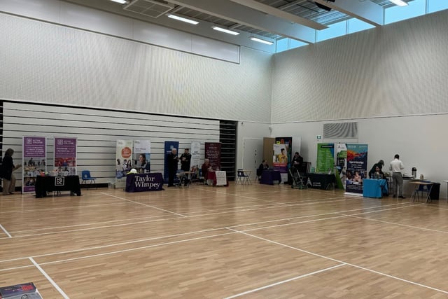 Careers fair at Bordon school worked well for exhibitors and students