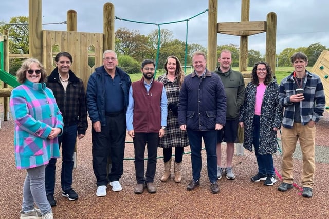 Let the games begin as £110k new play area is opened in Greatham