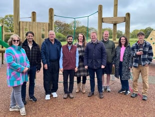 Let the games begin as £110k new play area is opened in Greatham