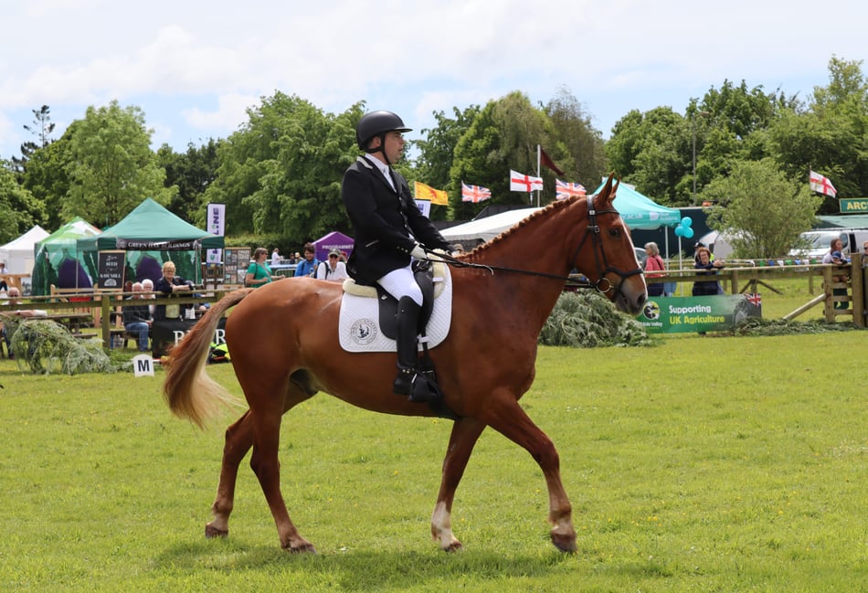 Para-equestrian shows off dressage skills at Devon County Show 