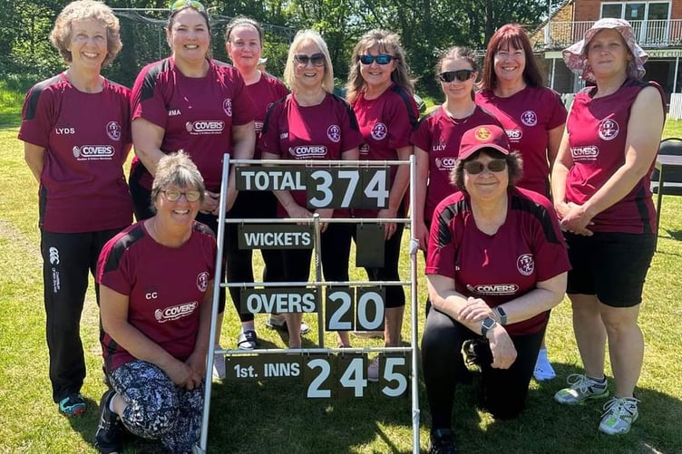 Clanfield Kites scored 374 against Petersfield