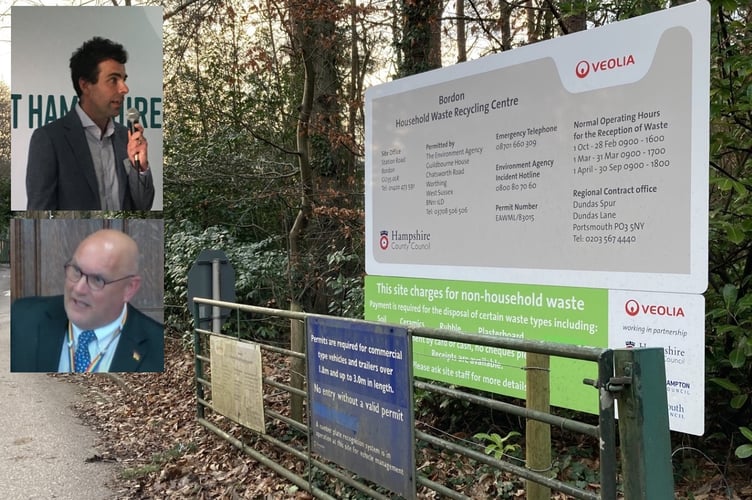 Bordon Tip & Councillors