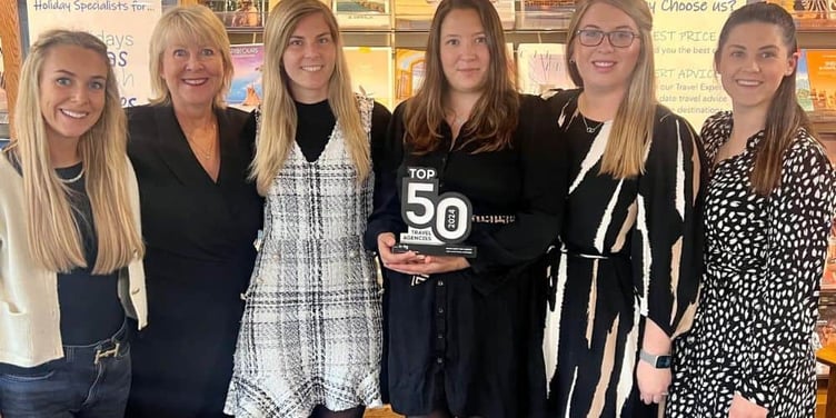 Meon Valley Travel in Petersfield has been named the best travel agency in South East England