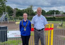 Revamped Mill Chase play area opened by town Paralympian