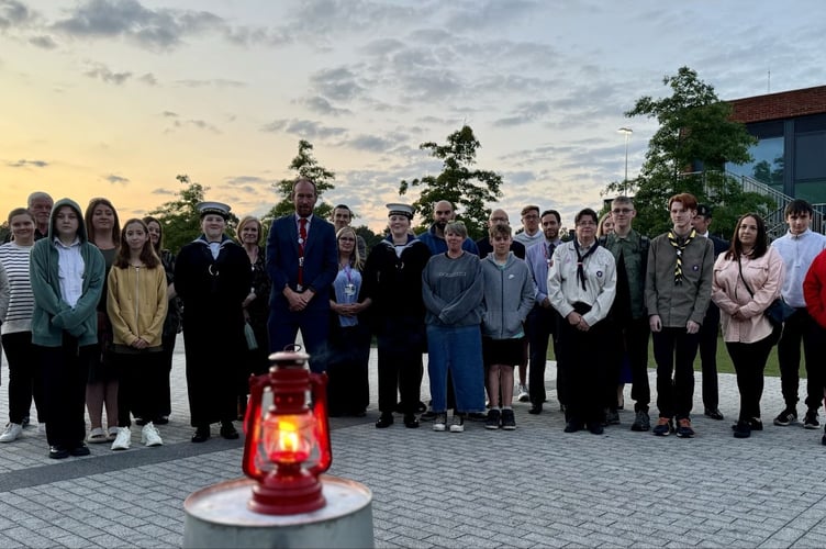 Oakmoor School D-Day 80 service