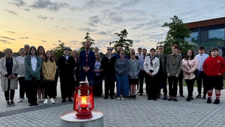 Oakmoor School D-Day 80 service