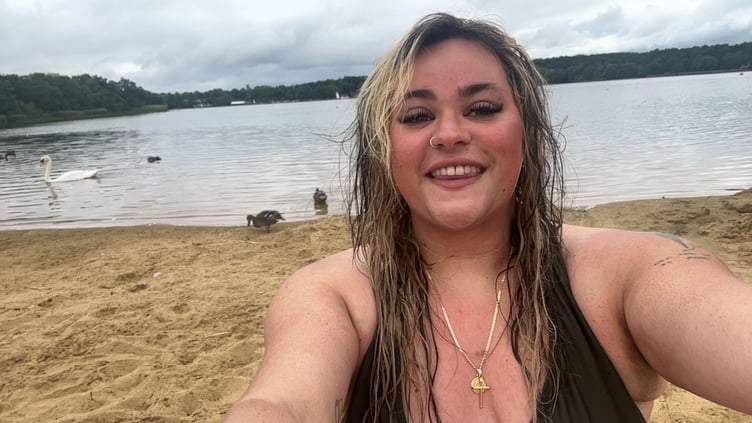 Rosie De Ponte takes on 100-day swim challenge for suicide prevention