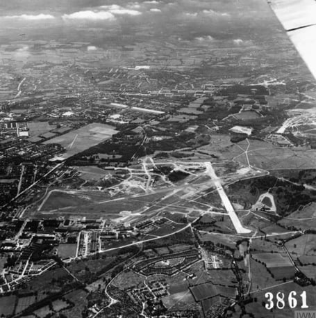 PEEPS Vintage Farnboro Aerial Shot