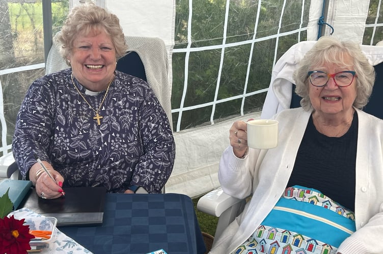 Blackmoor garden fete tea vicar