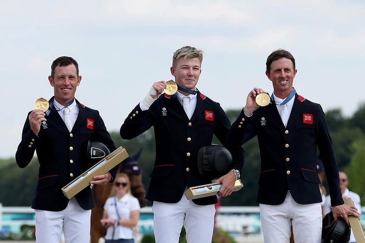 Harry Charles Paris Olympics Gold Medal