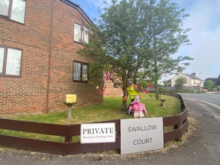 Swallow Court residents battle against parents over parking 