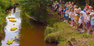 Fowl play on the Wey as crowd goes quackers for duck race