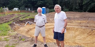 Pond project should end flooding woes at Headley allotments