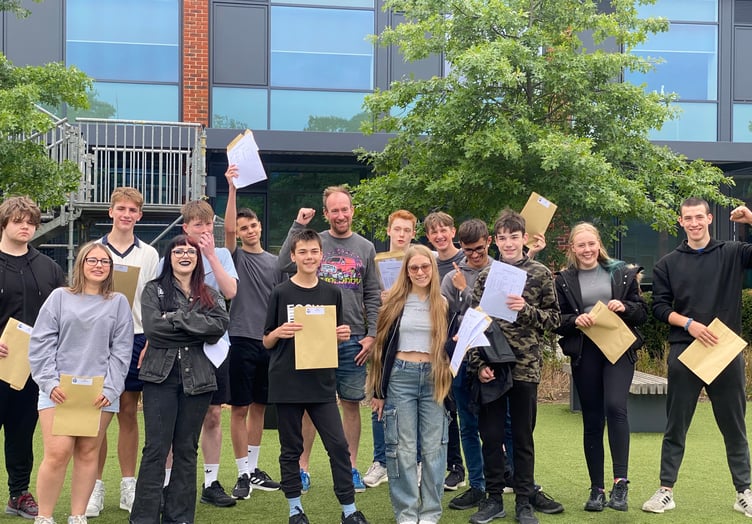 GCSE Results Day Oakmoor Bordon