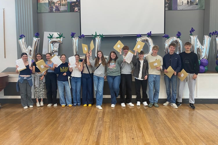 "Well Done" Weydon school as pupils and staff are delighted with there results