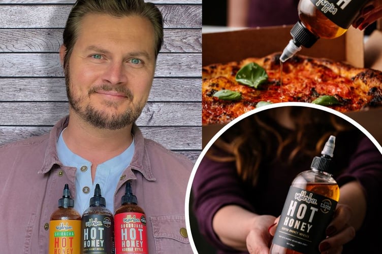 Wilderbee Hot Honey sauces created by Farnham man Dan Shearman