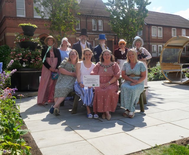 Gorgeous garden commemorates Jane Austen’s connection to Alton