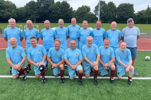 The Farnham & District Sunday Veterans League over-60s representative side