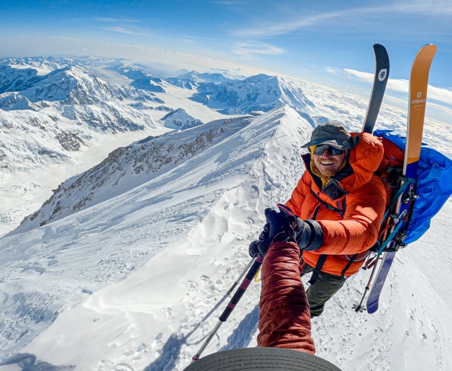 A mountaineering world first to highlight a global crisis