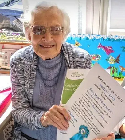 Joyce is being remembered as a determined and lovely person who made a big difference in the community